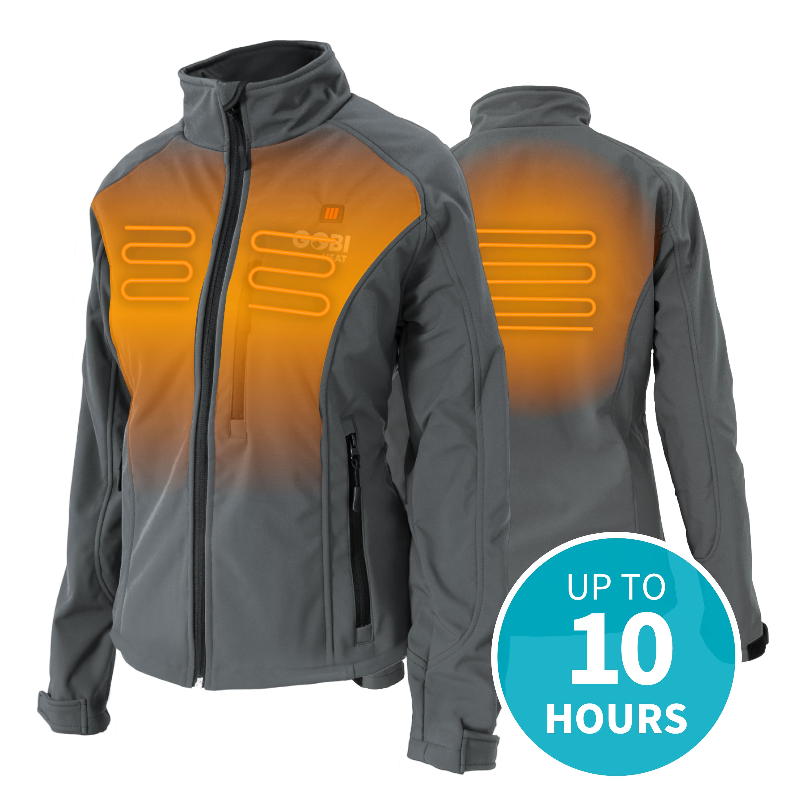 Gobi Heat Womens Heated Jacket - Sahara Blue