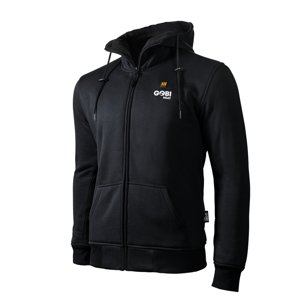 Ridge Mens Heated Hoodie Onyx
